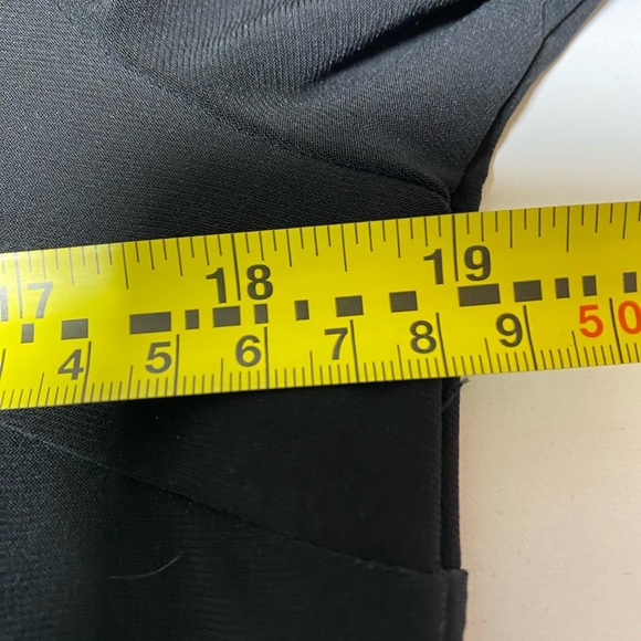 Picadilly Black And White Pullover Blouse Top 3/4 Sleeve Stretchy - SZ M - NWT - Picture 4 of 8